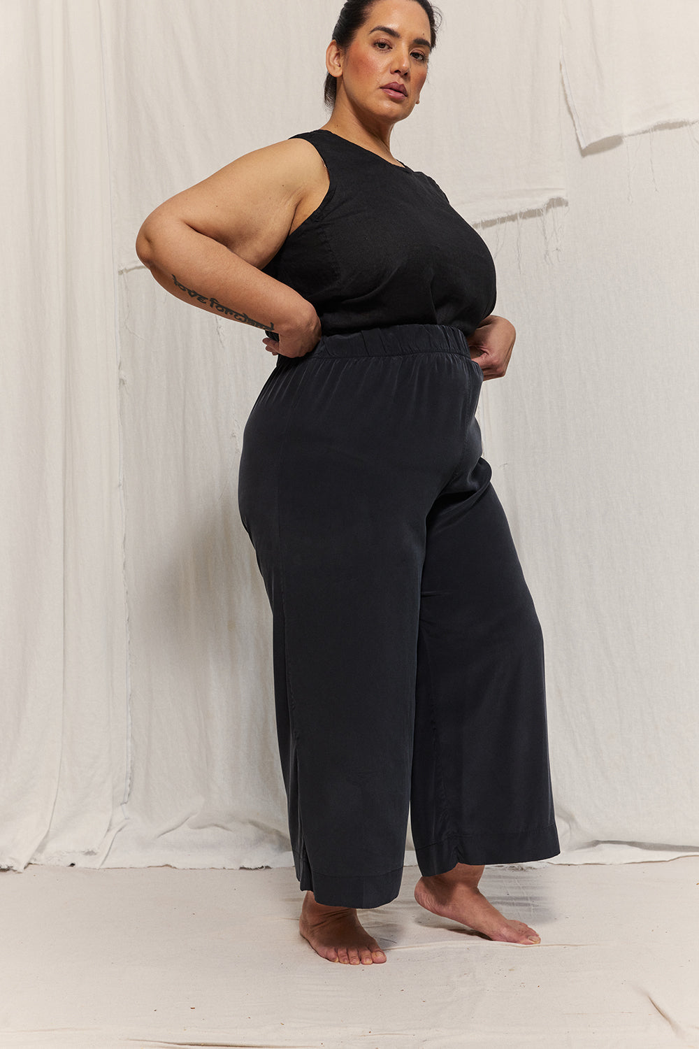 Florence Pant in Silk Crepe – ES Made by Me