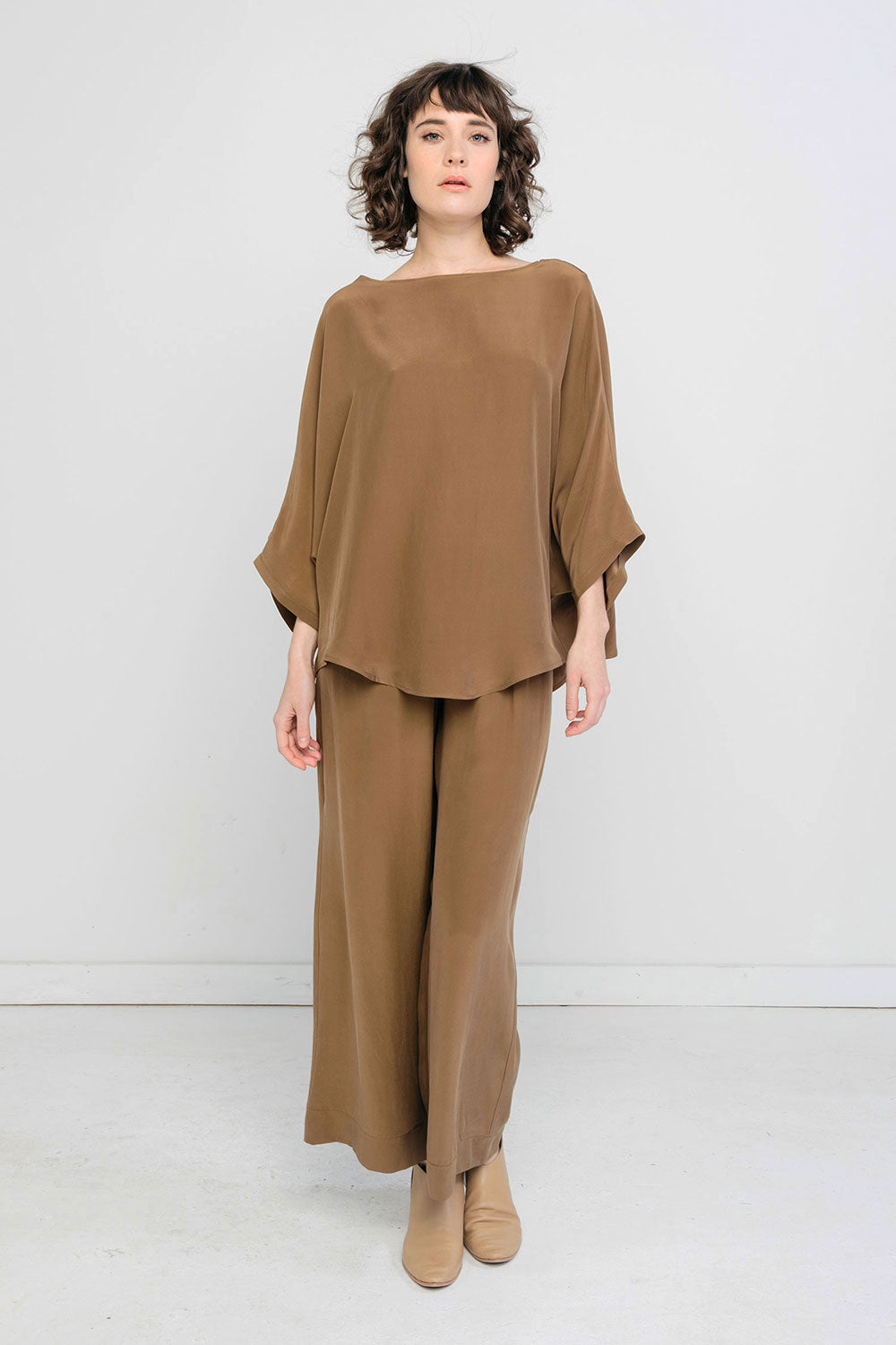Artist Smock in Silk Crepe