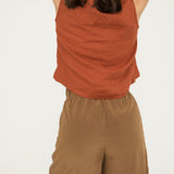 Florence Short in Silk Crepe