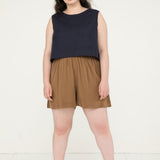 Florence Short in Silk Crepe