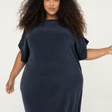 Georgia Dress in Silk Crepe