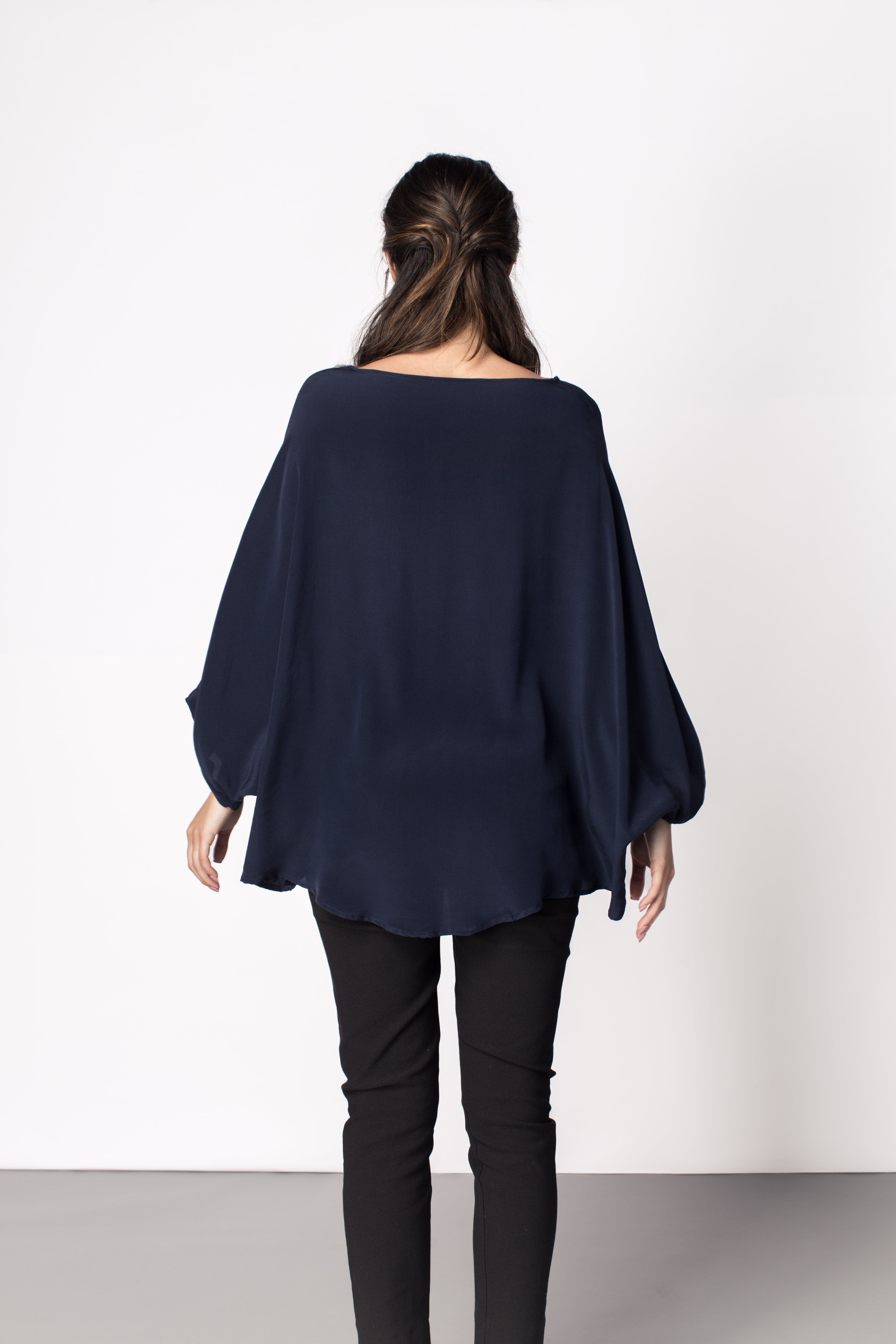 Artist Smock in Silk Crepe