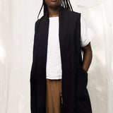 Clyde Vest in Midweight Linen