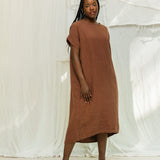 Georgia Midi in Midweight Linen