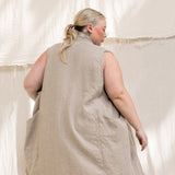 Clyde Vest in Midweight Linen