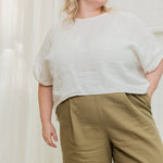 Andy Trouser in Organic Cotton Canvas Olivine#color_olivine