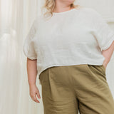 Andy Trouser in Organic Cotton Canvas Olivine#color_olivine