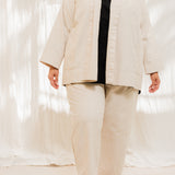 Clyde Jacket in Organic Cotton Canvas Natural#color_natural