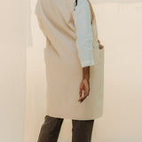 Clyde Vest in Organic Cotton Canvas Natural#color_natural