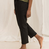 Clyde Work Pant in Organic Cotton Canvas Black#color_black