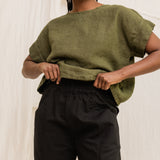Clyde Work Pant in Organic Cotton Canvas Black#color_black