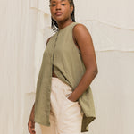 Clyde Work Pant in Organic Cotton Canvas Natural#color_natural