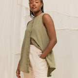 Clyde Work Pant in Organic Cotton Canvas Natural#color_natural