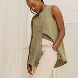 Clyde Work Pant in Organic Cotton Canvas Natural#color_natural