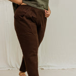 Clyde Work Pant in Organic Cotton Canvas Umber#color_umber