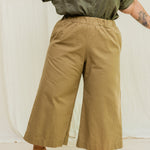 Florence Pant in Organic Cotton Canvas Olivine#color_olivine
