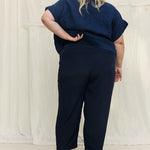 Andy Trouser in Washable Silk Midnight#color_midnight