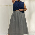 Bel Skirt in Lightweight Linen Overcast#color_overcast