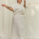 Bel Skirt in Lightweight Linen Salt#color_salt
