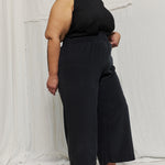 Florence Pant in Washable Silk Graphite#color_graphite