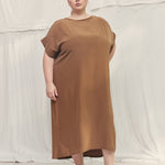 Georgia Midi in Washable Silk Ochre#color_ochre