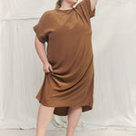 Georgia Midi in Washable Silk Ochre#color_ochre