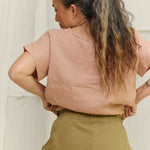 Georgia Tee in Lightweight Linen Canyon#color_canyon