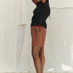 Georgia Tee in Lightweight Linen Ink#color_ink
