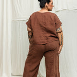 Clyde Culotte in Midweight Linen