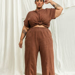 Georgia Tee in Midweight Linen Cedar#color_cedar