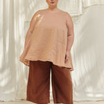 Harlow Tunic in Lightweight Linen Canyon#color_canyon