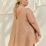 Harlow Tunic in Lightweight Linen Canyon#color_canyon