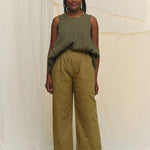 Harlow Tunic in Lightweight Linen Lichen#color_lichen