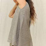 Harlow Tunic in Lightweight Linen Overcast#color_overcast