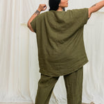 Harper Tunic in Midweight Linen Verte#color_verte