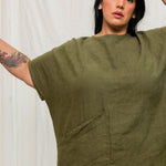 Harper Tunic in Midweight Linen Verte#color_verte