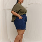 Linn Tee in Lightweight Linen Lichen#color_lichen