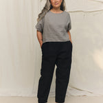 Linn Tee in Lightweight Linen Overcast#color_overcast