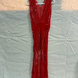 Vintage 1920s Silk Velvet Gown and Jacket - Size S | SAMPLE SALE A-02