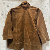 Clyde Jacket in Cotton Corduroy, Pecan, Size L/XL | SAMPLE SALE B-04