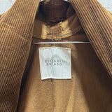 Clyde Jacket in Cotton Corduroy, Pecan, Size L/XL | SAMPLE SALE B-04