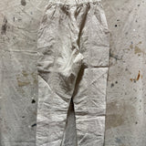 Clyde Work Pant in Midweight Linen, Flax, Size XXS | SAMPLE SALE