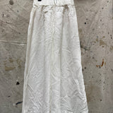 Andy Palazzo in Midweight Linen, Ivory, Size XXS-Regular | SAMPLE SALE