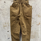 Clyde Work Pant in Cotton Canvas, Clay, Size XXS | SAMPLE SALE