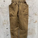 Clyde Work Pant in Cotton Canvas, Clay, Size XXS | SAMPLE SALE