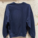 ES Sweatshirt, Navy Cotton, Size S | SAMPLE SALE