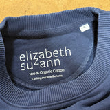 ES Sweatshirt, Navy Cotton, Size S | SAMPLE SALE